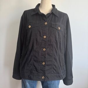 Laura - Dark Blue Jacket